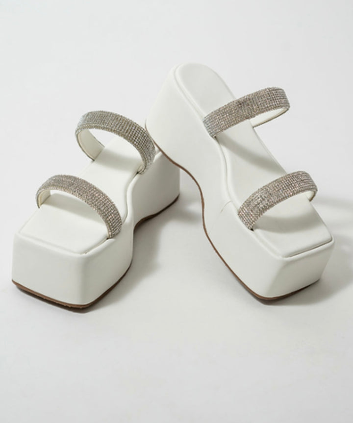 PEARL - Platform Heel - Luxe in Lace