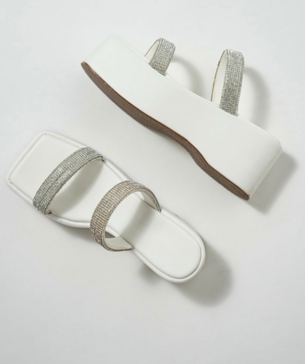 PEARL - Platform Heel - Luxe in Lace